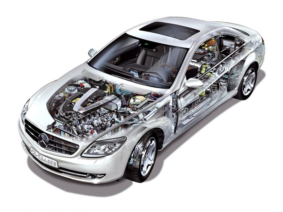  Mercedes-Benz CL600 2007 года  (фото 17 из 95)